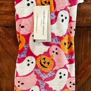 Cupcakes and Cashmere Halloween Throw Blanket